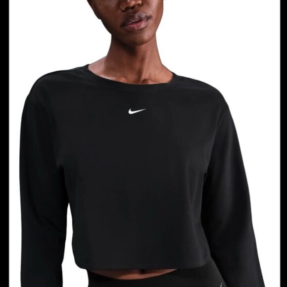 NWT Nike One Dri-Fit Mid Layer IH8608 SZ XL Hard to Find Cut Off Back - Picture 2 of 5